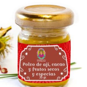 Ají, cacao, frutos secos y especias